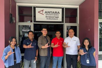 Living Plaza Palu jajaki kerja sama dengan LKBN ANTARA