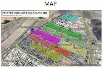 Persiapan puncak haji, pemerintah kerahkan 1.044 nakes untuk Armuzna
