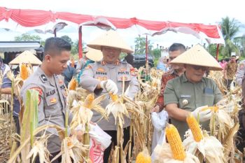 Polres Pasaman Barat tumbuhkan minat warga manfaatkan lahan produktif