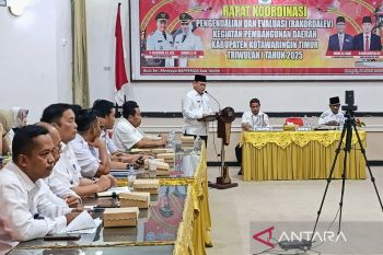 Bupati Kotim: Rakordalev ruang refleksi dan perbaikan pembangunan daerah