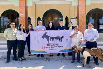Rayakan Idul Adha, Swiss-Belhotel Danum berikan hewan kurban untuk masyarakat
