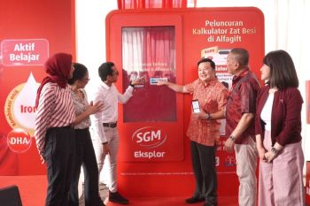 Alfamart bersama SGM Eksplor luncurkan Kalkulator Zat Besi di Alfagift