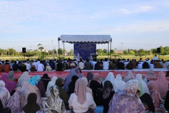 Idul Adha di UMPR, Khatib: Kurban media penyucian hati, bukan sekedar penyembelihan