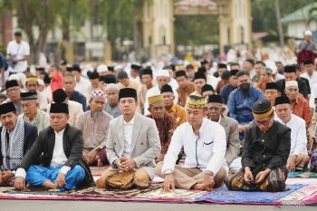 Bupati Dompu sampaikan capaian dan programnya pada momen Idu Adha