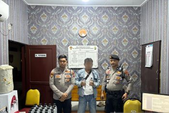 Polres Mojokerto Kota tangkap penjual minuman keras ilegal