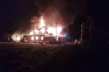 Dua unit rumah ludes terbakar di Pasaman, kerugian capai Rp450 juta (Video)