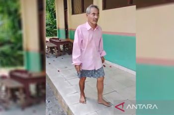 Seorang pria diduga ODGJ sempat membuat warga Palangka Raya ketakutan