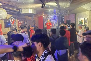 KBRI Tokyo, KJRI Osaka mengajak suporter timnas jadi duta bangsa yang baik
