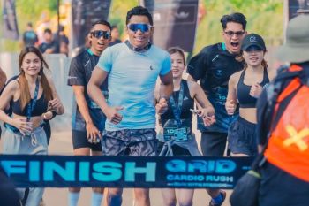 GRID Cardio Rush 2025 jadi ajang sosial donasi sepatu