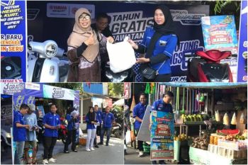 Grebek Pasar Rame Yamaha sampai ke Pasar Cemara Banjarmasin