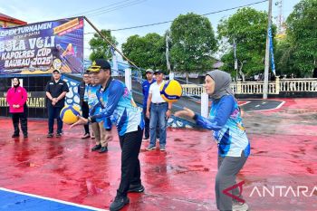 Kapolres Baubau: Turnamen voli putrawujud komitmen mendukung pengembangan olahraga