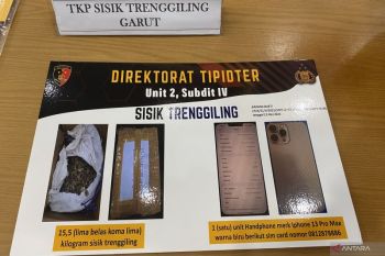 Bareskrim Polri ungkap jaringan penjualan sisik tenggiling ilegal di Garut Jabar
