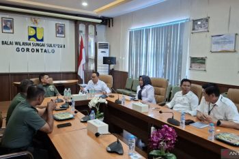 Korem 133 dan BWS bahas upaya pelestarian Danau Limboto