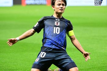 Takefusa Kubo sempat gugup saat kenakan ban kapten timnas Jepang kontra Indonesia