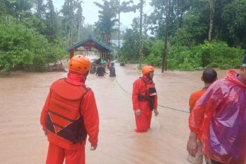 Dua kecamatan di Pulau Sipora terdampak banjir akibat cuaca buruk