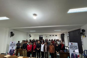 Anggota DPR RI Banyu Biru sosialisasikan empat pilar kebangsaan ke warga Mojokerto