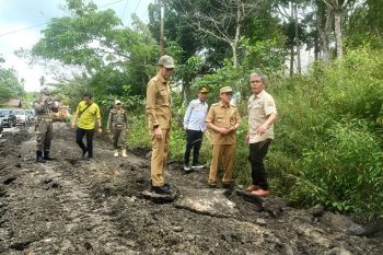 Dinas PUPR  Barut fokus perbaiki jalan nasional Simpang Bandara-Kandui