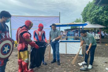 PLN UID Sulselrabar gelar bersih pantai memperingati Hari Lingkungan Hidup Sedunia