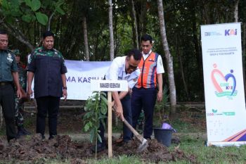 KAI Daop 6 Yogyakarta-Kodim 0731/Kulon Progo berkolaborasi wujudkan ekonomi hijau