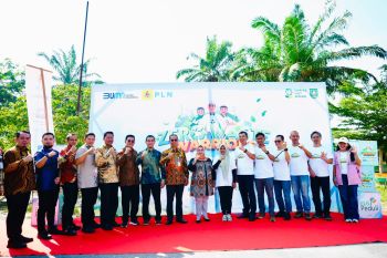 PLN dan Pemkab Bengkalis gelar aksi lingkungan di Tepian Batang Mandau