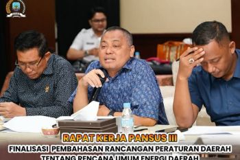 DPRD Kaltara Bahas Rancangan Perda Tentang Rencana Umum Energi Daerah