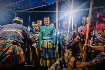 Pesta panen sarat budaya "Paddekko" masih lestari di Desa Sicini Gowa