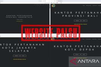 Kementerian ATR: Waspada beredar situs palsu satker Kementerian ATR/BPN