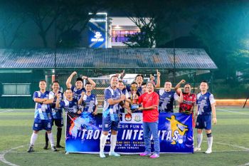 Kemenkum Jateng juara turnamen Minisoccer Trofeo Integritas