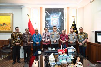 Kapolda Jambi audiensi bersama Kanwil Kementerian Imigrasi dan Pemasyarakatan