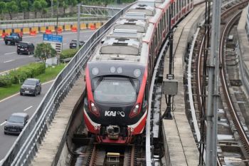 LRT Jabodebek bersama Kementerian Perhubungan perkuat kesiapan rangkaian TS 20