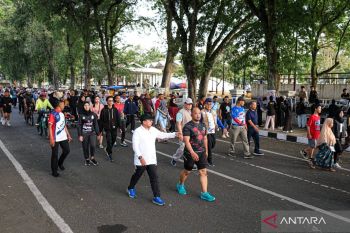 Setiap Minggu, sekitaran Lapangan Cindua Mato Batusangkar ditetapkan sebagai kawasan Car Free Day