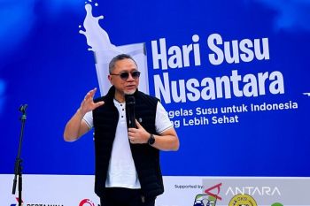Menko Zulhas tegaskan peran susu tingkatkan daya saing bangsa