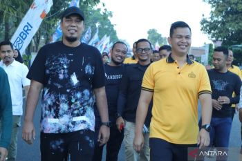 Gelorakan Riau Bhayangkara 2025, Polres Inhu gelar fun run meriah