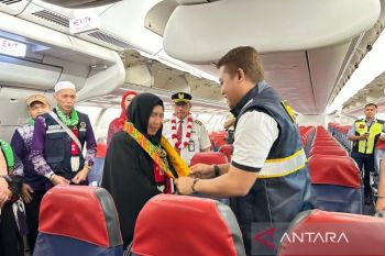 423 peserta haji tiba di Bandara Syamsudin Noor Banjarmasin Minggu