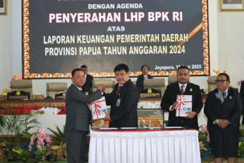 Pemprov Papua segera tindak lanjuti LHP LKPD dari BPK RI