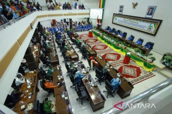 DPRD Inhil Rapat Paripurna Milad ke 60 Inhil