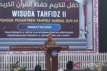 Wagub Babel apresiasi pendidikan Ponpes Tahfidz Hubbul Quran