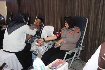 Polda Aceh kumpulkan 168 kantong darah dalam bakti kesehatan