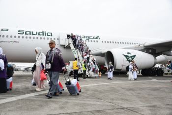 Jemaah haji tiba di Palembang sudah capai 1.473 orang