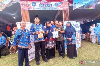 58 SMK se-Babel meriahkan gelar produk, job fair dan matching