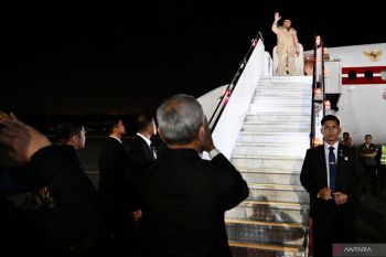 Presiden Prabowo menuju Rusia, usai agenda di Singapura