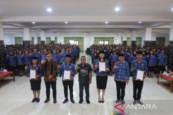 Bupati Mabar meminta CASN terapkan nilai-nilai AKHLAK dalam bertugas