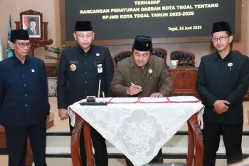 DPRD Kota Tegal lanjut bahas Raperda RPJMD 2025-2029