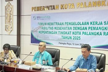 Pemkot Palangka Raya-BPJS Kesehatan tingkatkan kualitas layanan Program JKN Fasilitas Kesehatan