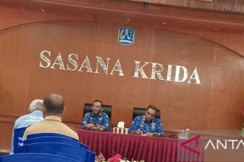 KPU-Pemkab Biak lakukan koordinasi pemasangan APK PSU Pilkada Papua