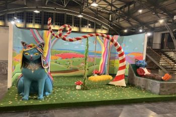 Syakieb Sungkar gelar instalasi seni surealistik "The Cats World"