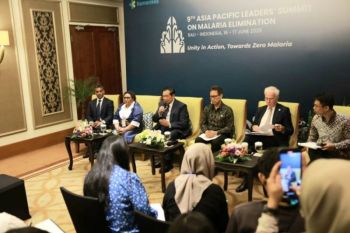 Sixth president joins malaria elimination fight through APLMA