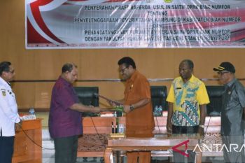 Dekan: Raperda penyelenggaraan pemerintahan kampung Biak jadi percontohan