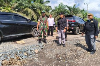 Bupati Pulang Pisau apresiasi perusahaan bertanggung jawab perbaiki jalan