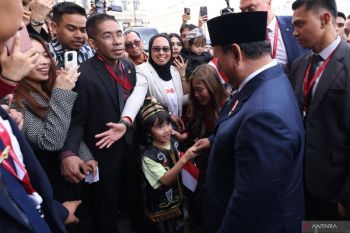 Sambut kedatangan Presiden, Vladimir minta dibelikan lego ke Prabowo
